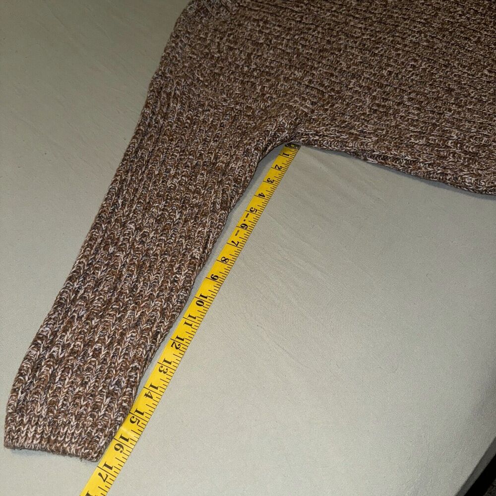 Universal Thread Textured Tan Crew Neck Sweater - Picture 7 of 7